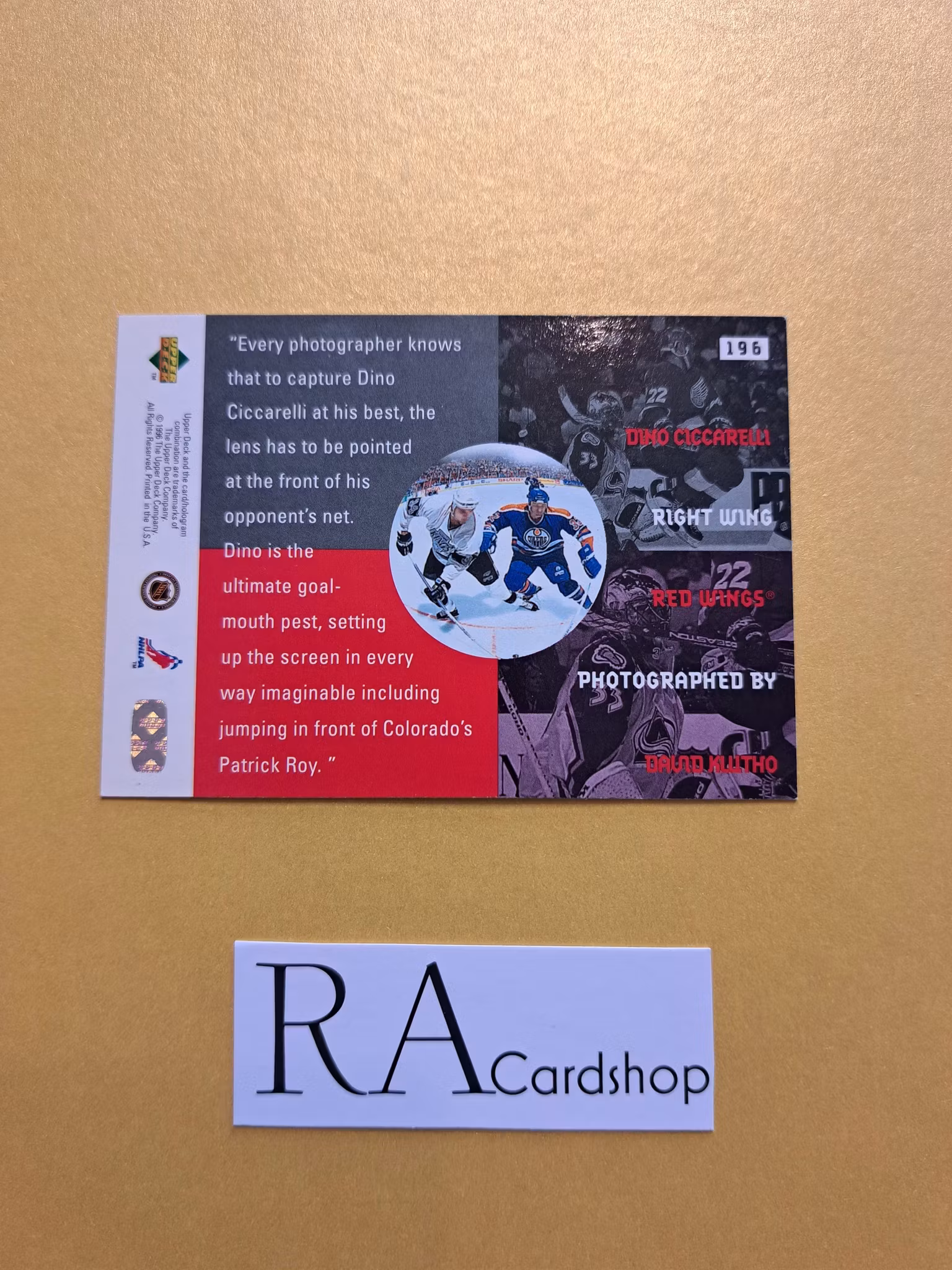 Dino Ciccarelli 96-97 Upper Deck #196 NHL Hockey