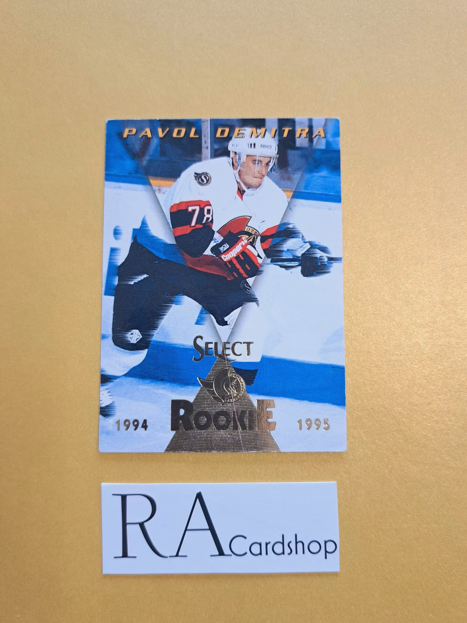 Pavol Demitra 95-96 Rookie 1995 Pinnacle #185 NHL Hockey
