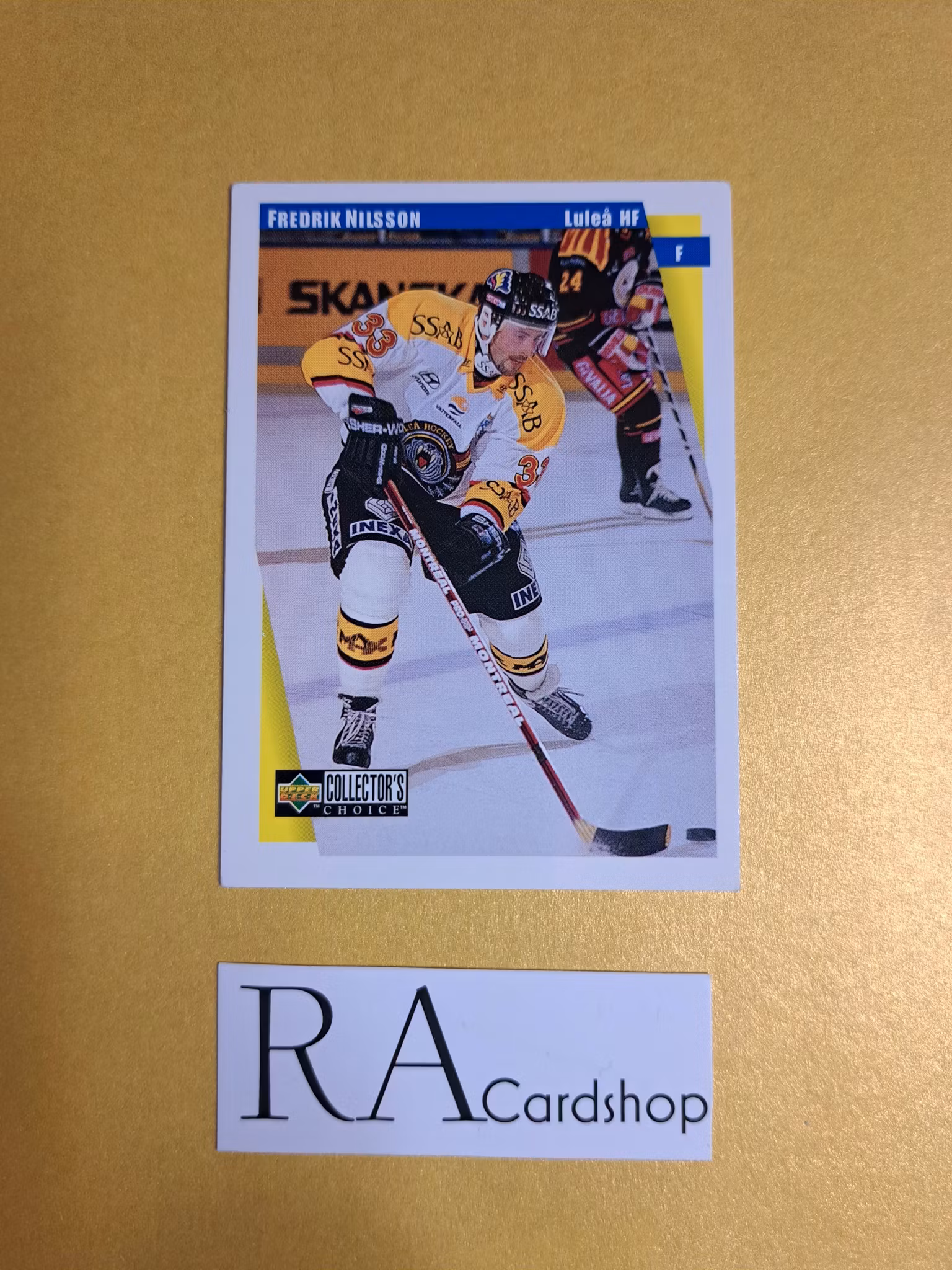 Mikael Lövgren 97-98 Upper Deck Swedish #128 SHL Hockey