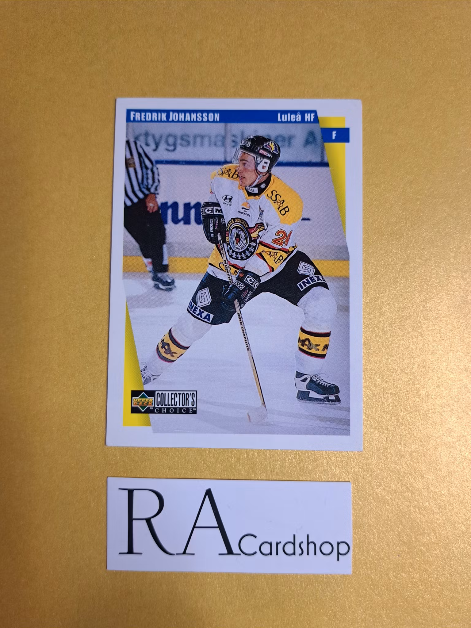 Fredrik Johansson 97-98 Upper Deck Swedish #130 SHL Hockey