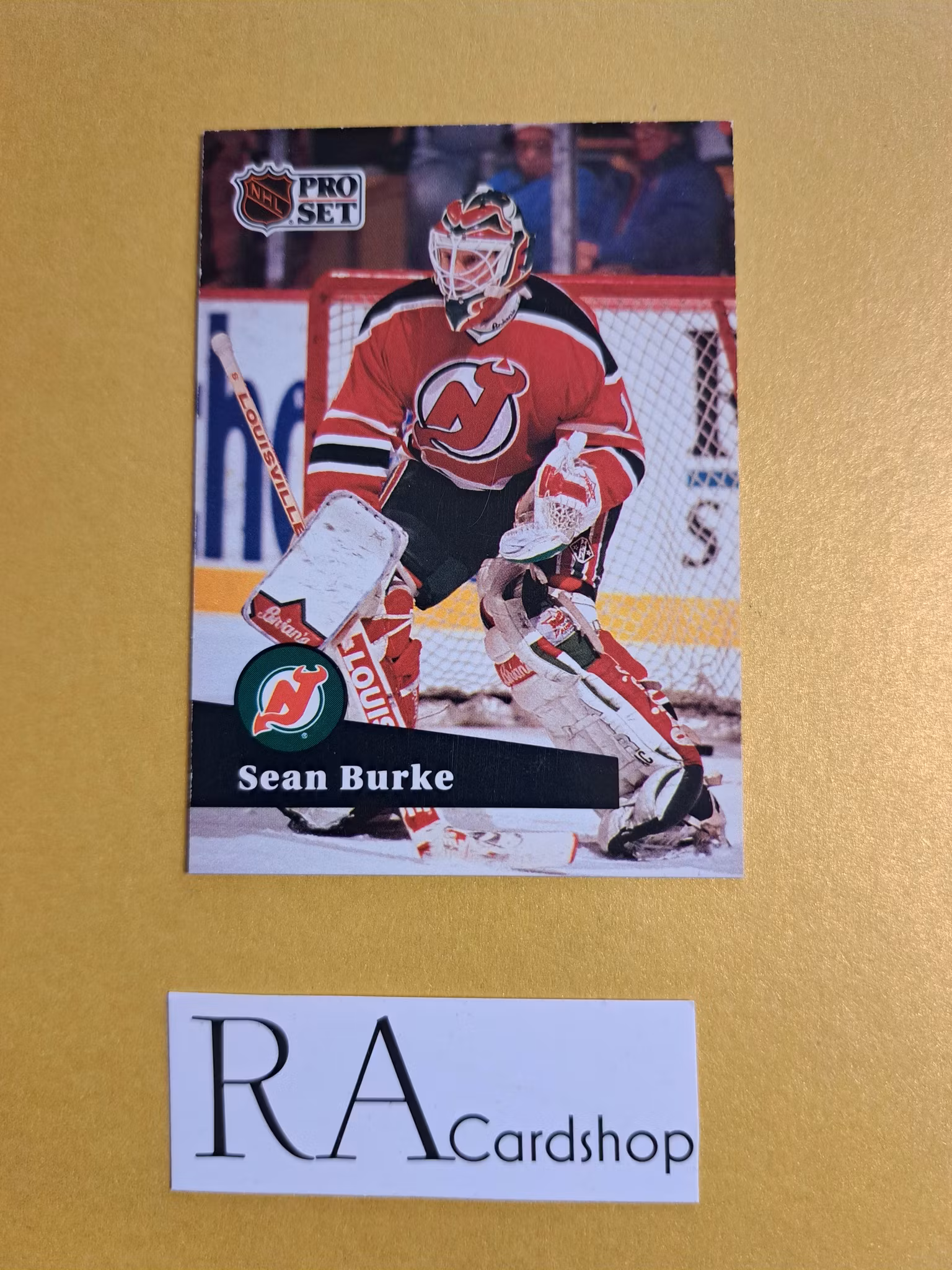 Sean Burke 91-92 Pro Set #132 NHL Hockey