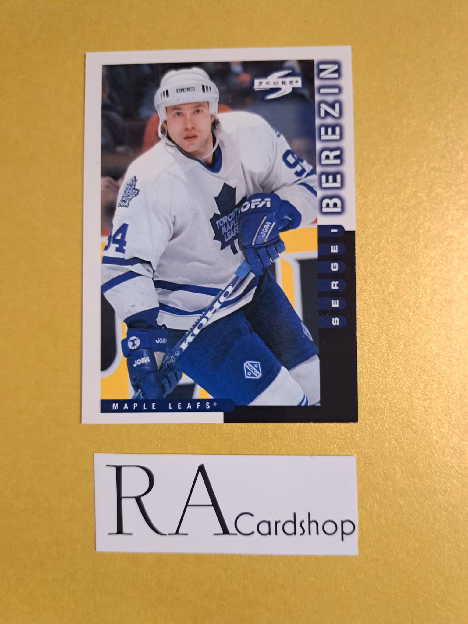 Sergei Berezin 97-98 Score Pinnacle #145 NHL Hockey