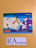 Topps Screen Snaps Snap #04 Chikorita Challenge! Pokemon