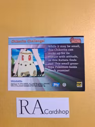 Topps Screen Snaps Snap #04 Chikorita Challenge! Pokemon