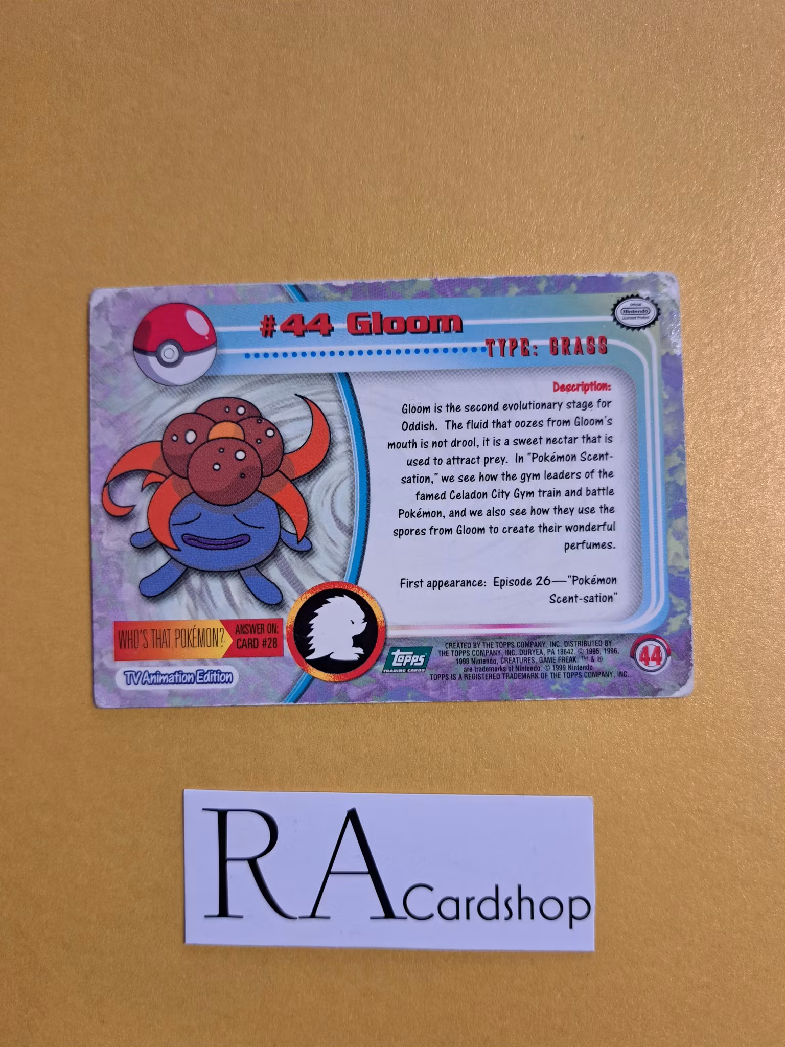 Topps Pokemon Gloom #44