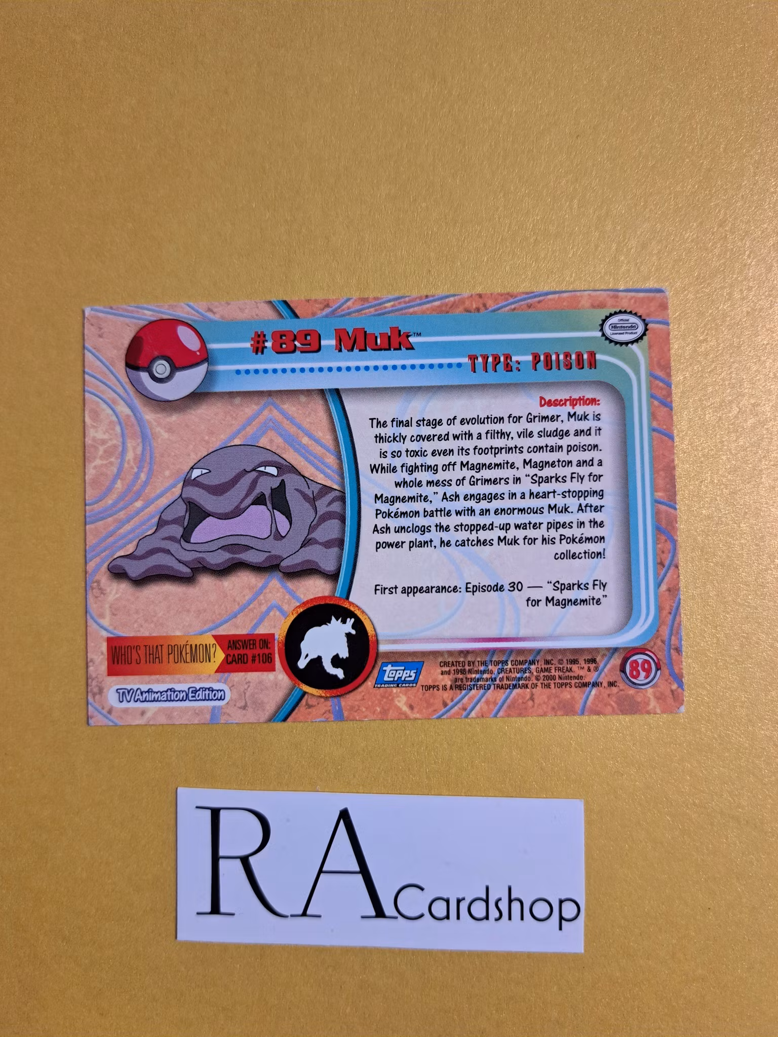 Topps Muk #89