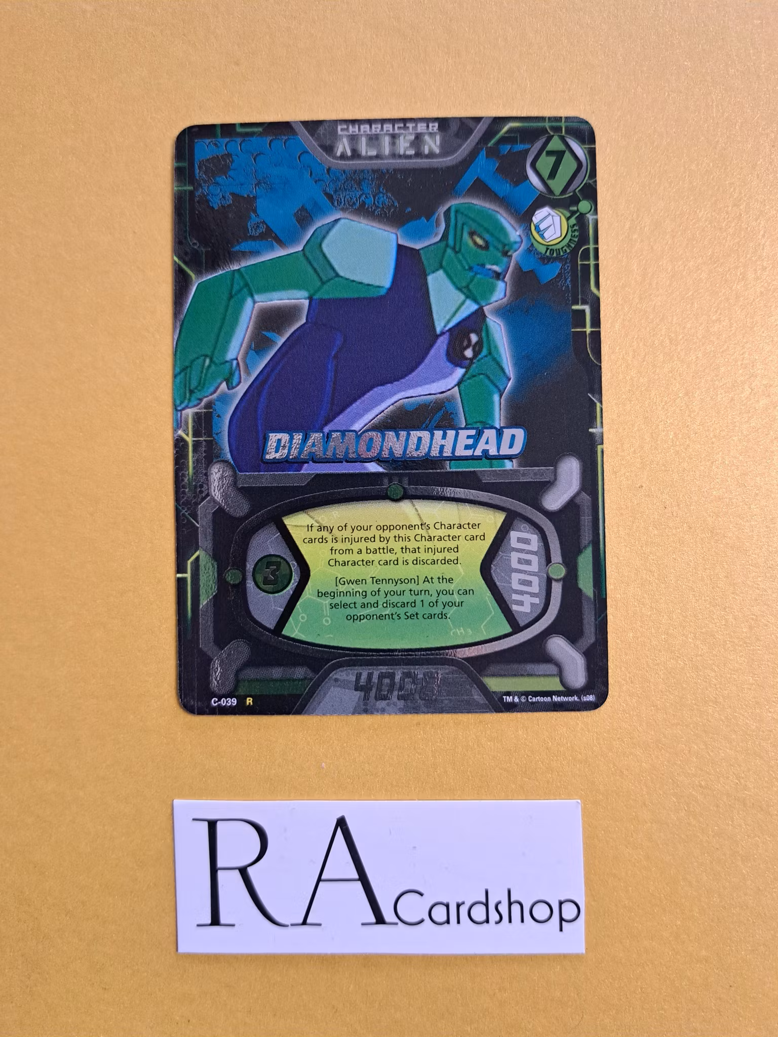 Diamondhead Holo #C-039 Ben 10 CCG