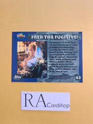 The Flintstones Topps Fred the Fugitive! #63