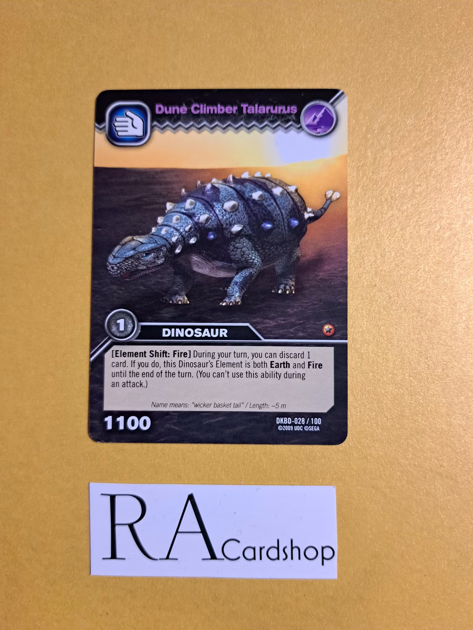 Dune Climber Talarurus DKBD-028/100 Dinosaur King