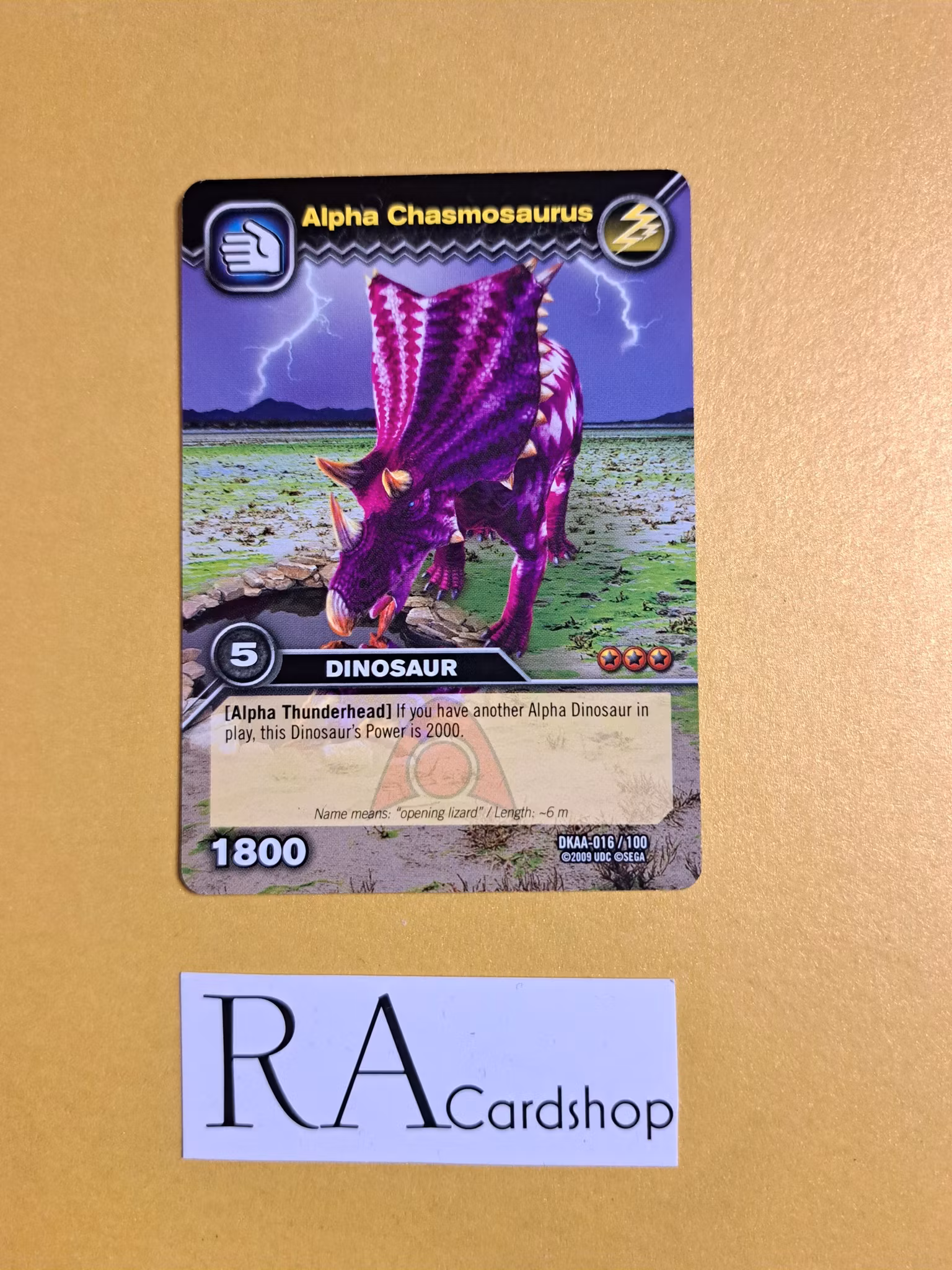 Alpha Chasmosaurus DKAA-016/100 Dinosaur King