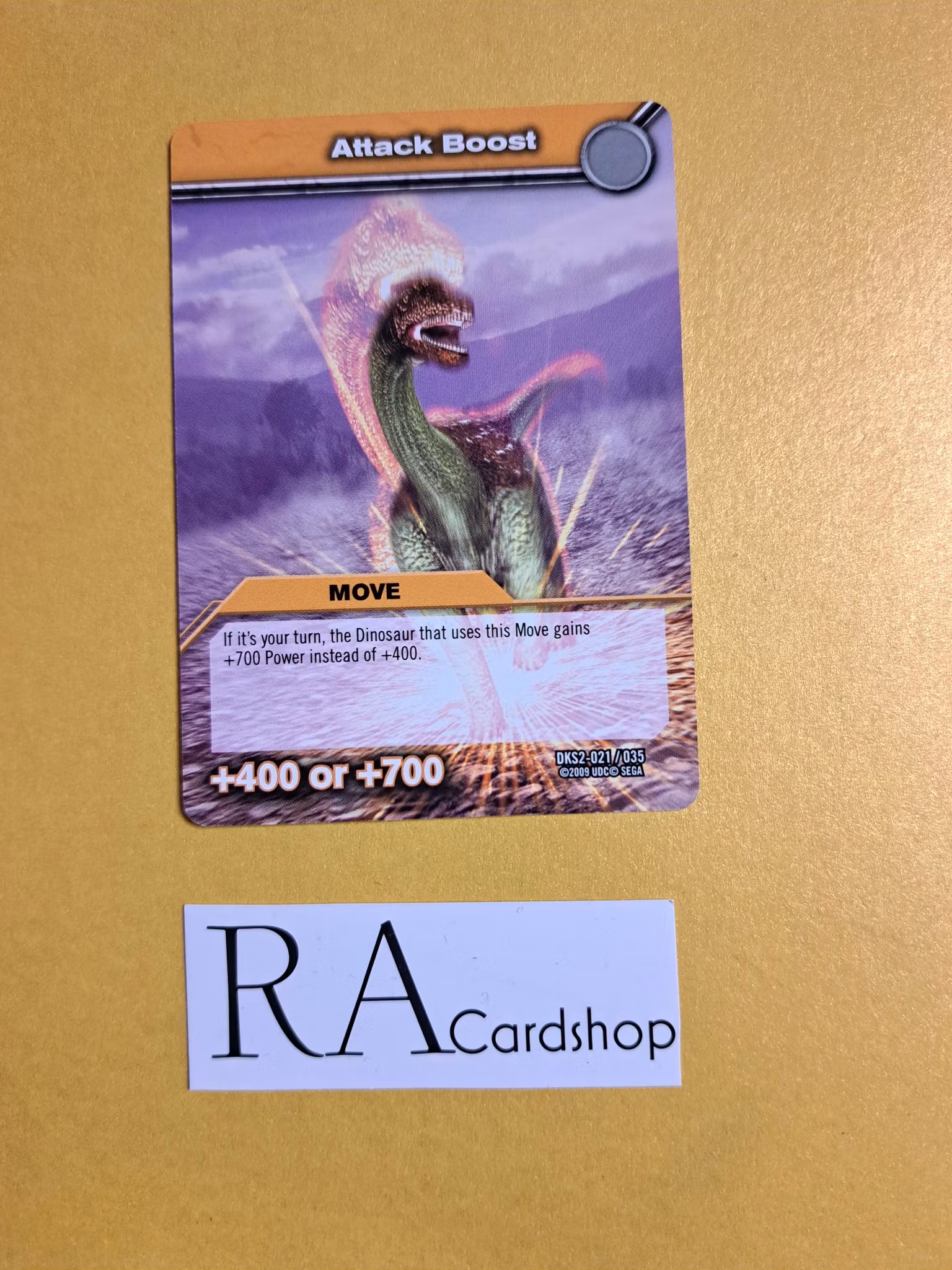 Attack Boost DKS2-021/035 Dinosaur King
