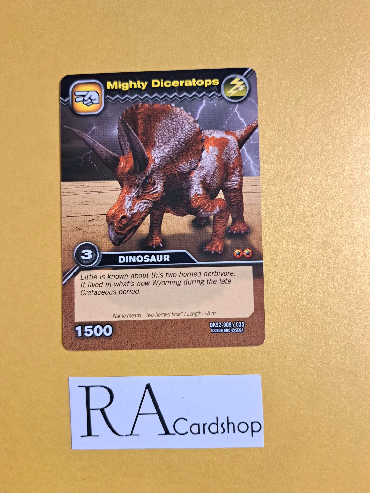 Mighty Diceratop DKS2-009/035 Dinosaur King