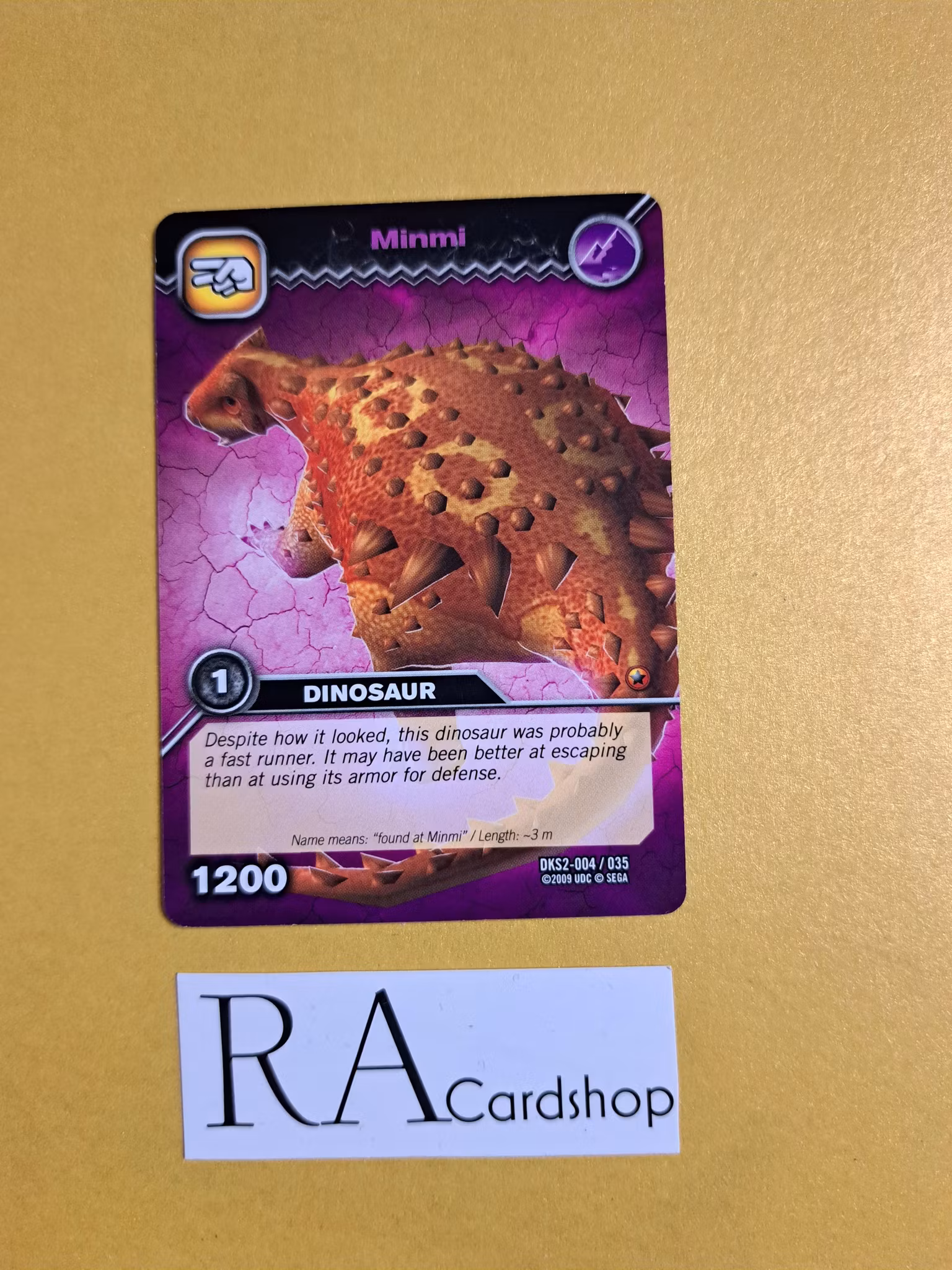 Minmi DKS2-004/035 Dinosaur King