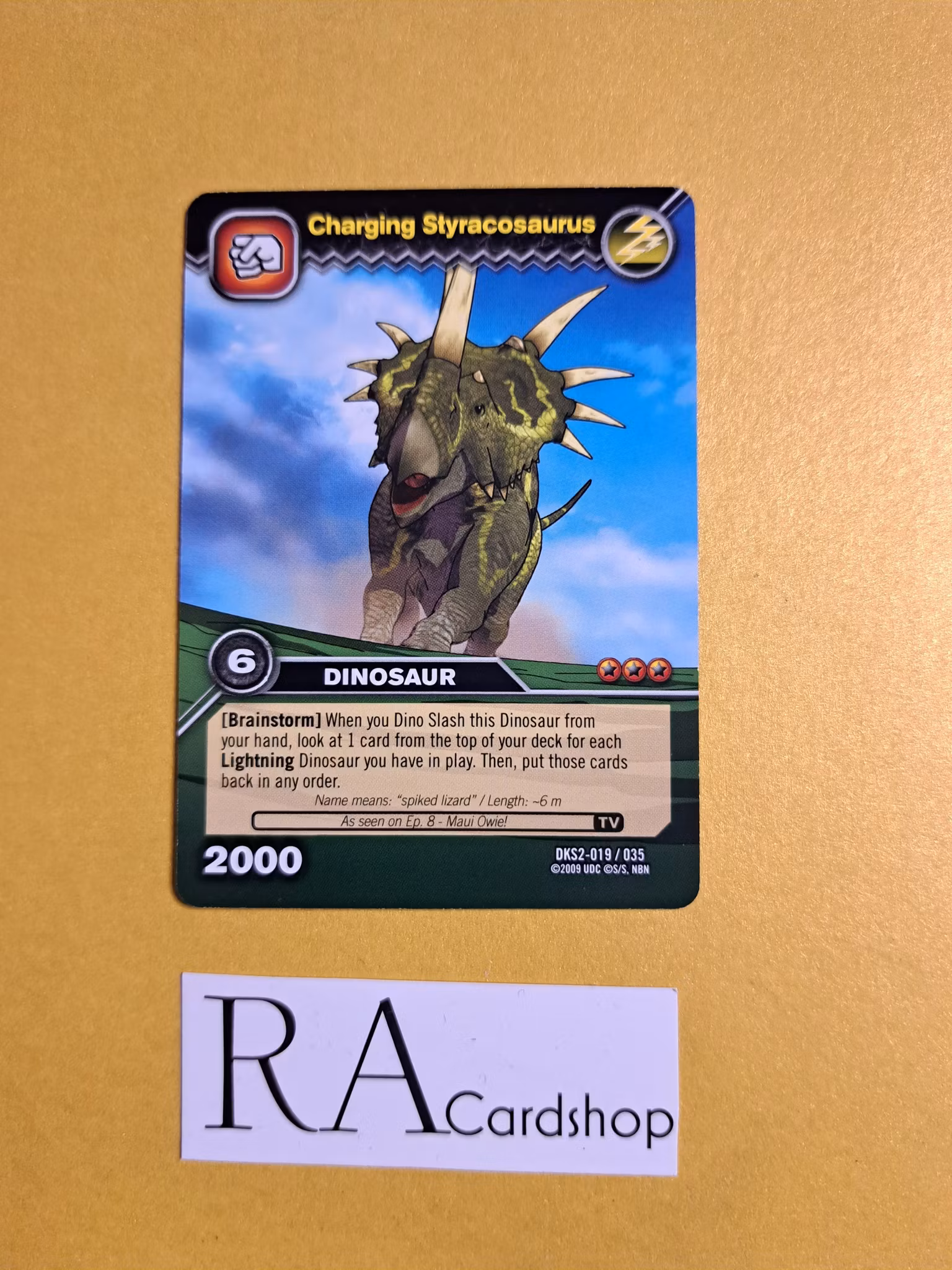 Charging Styracosaurus DKS2-019/035 Dinosaur King