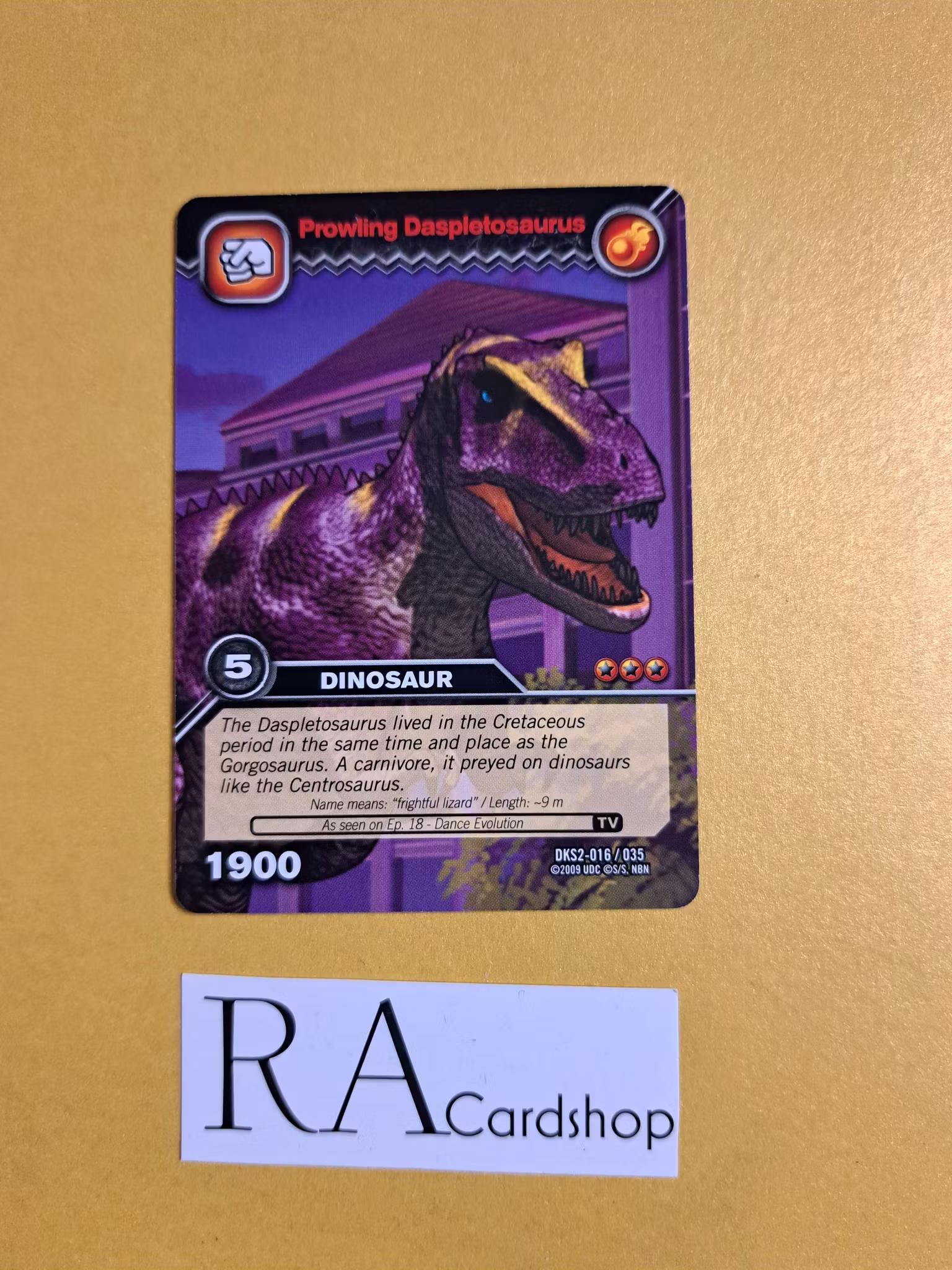 Prowling Daspletosaurus DKS2-016/035 Dinosaur King