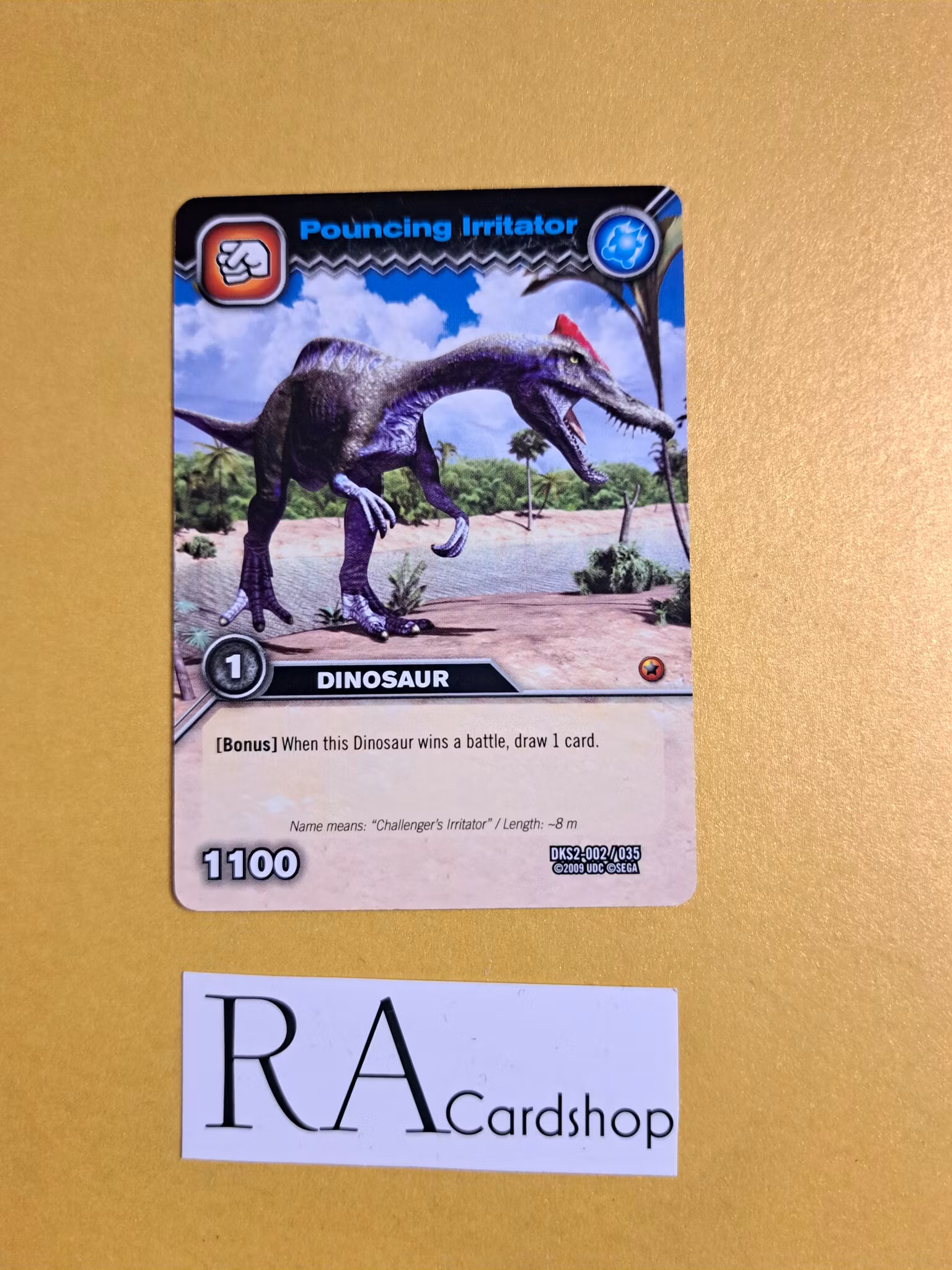 Pouncing Irritator DKS2-002/035 Dinosaur King