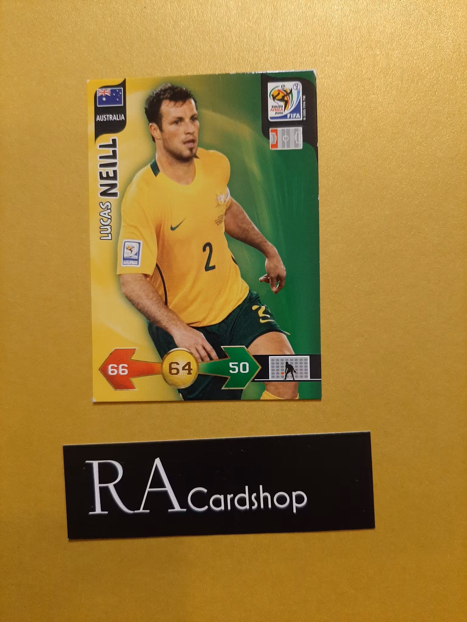 Lucas Neill (1) 2010 FIFA World Cup South Africa Adrenalyn XL