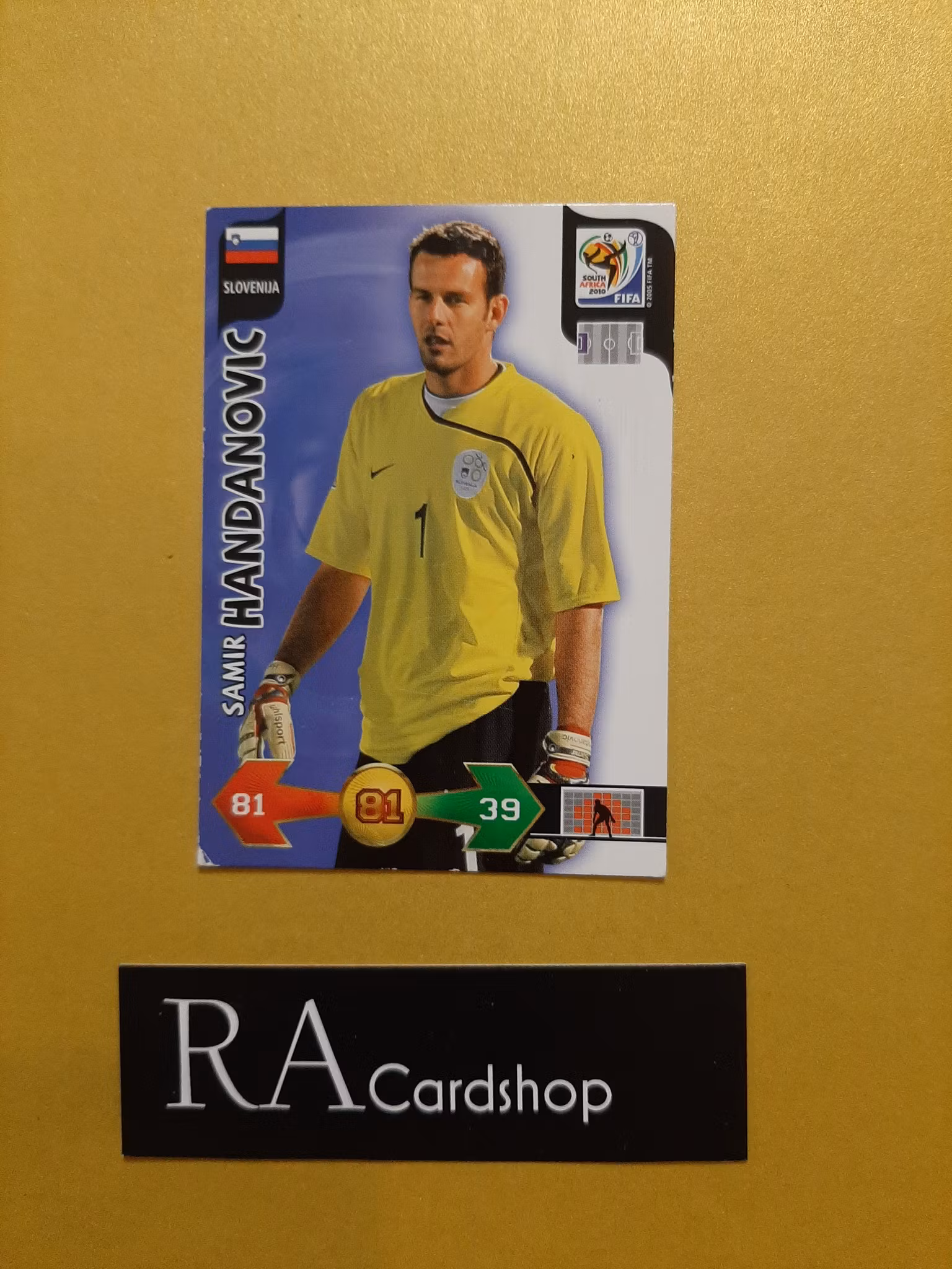 Samir Handanovic (1) 2010 FIFA World Cup South Africa Adrenalyn XL