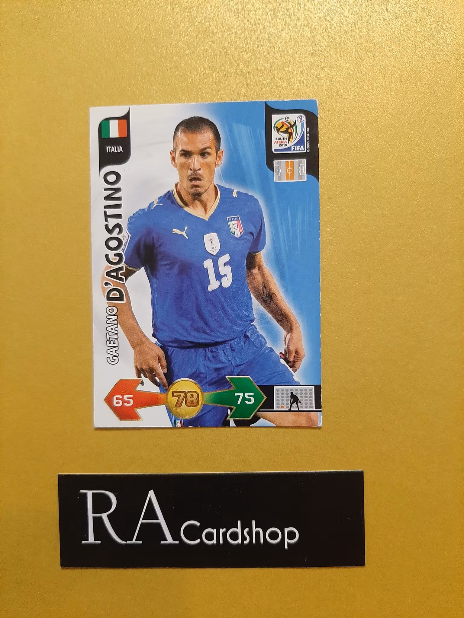 Gaetano D´Agostino 2010 FIFA World Cup South Africa Adrenalyn XL