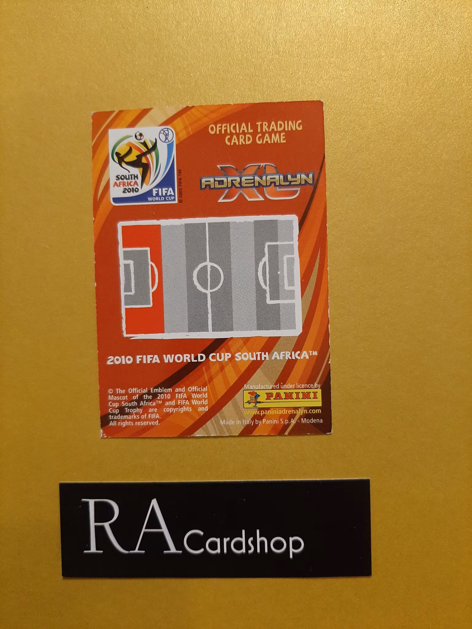 Giovanni Van Bronckhorst 2010 FIFA World Cup South Africa Adrenalyn XL