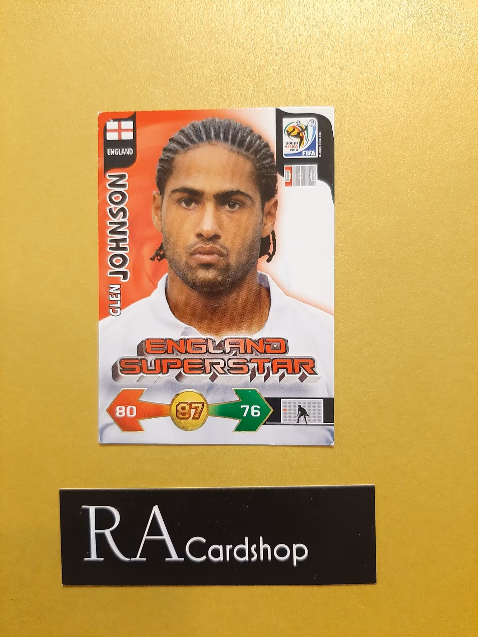 Glen Johnson 2010 FIFA World Cup South Africa Adrenalyn XL
