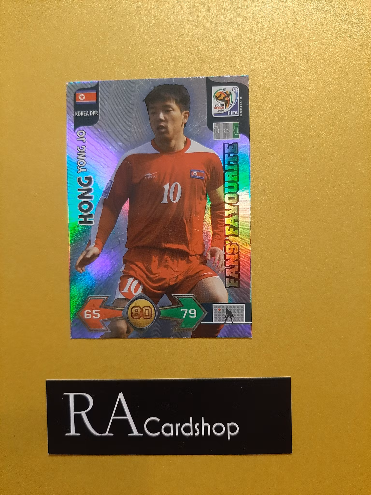 Hong Yong Jon Fans' Favourite 2010 FIFA World Cup South Africa Adrenalyn XL