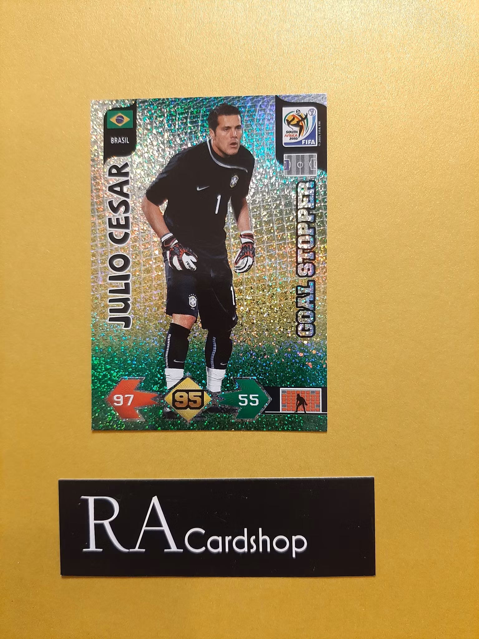 Julio Cesar Goal Stopper 2010 FIFA World Cup South Africa Adrenalyn XL