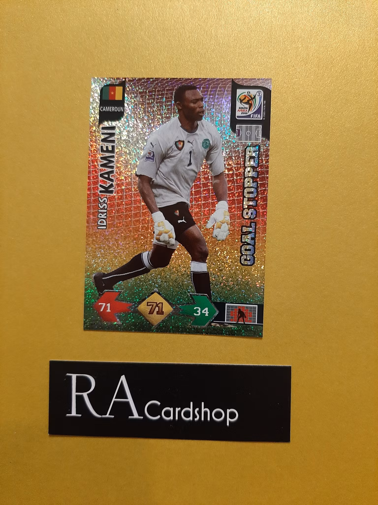 Idriss Kameni Goal Stopper 2010 FIFA World Cup South Africa Adrenalyn XL