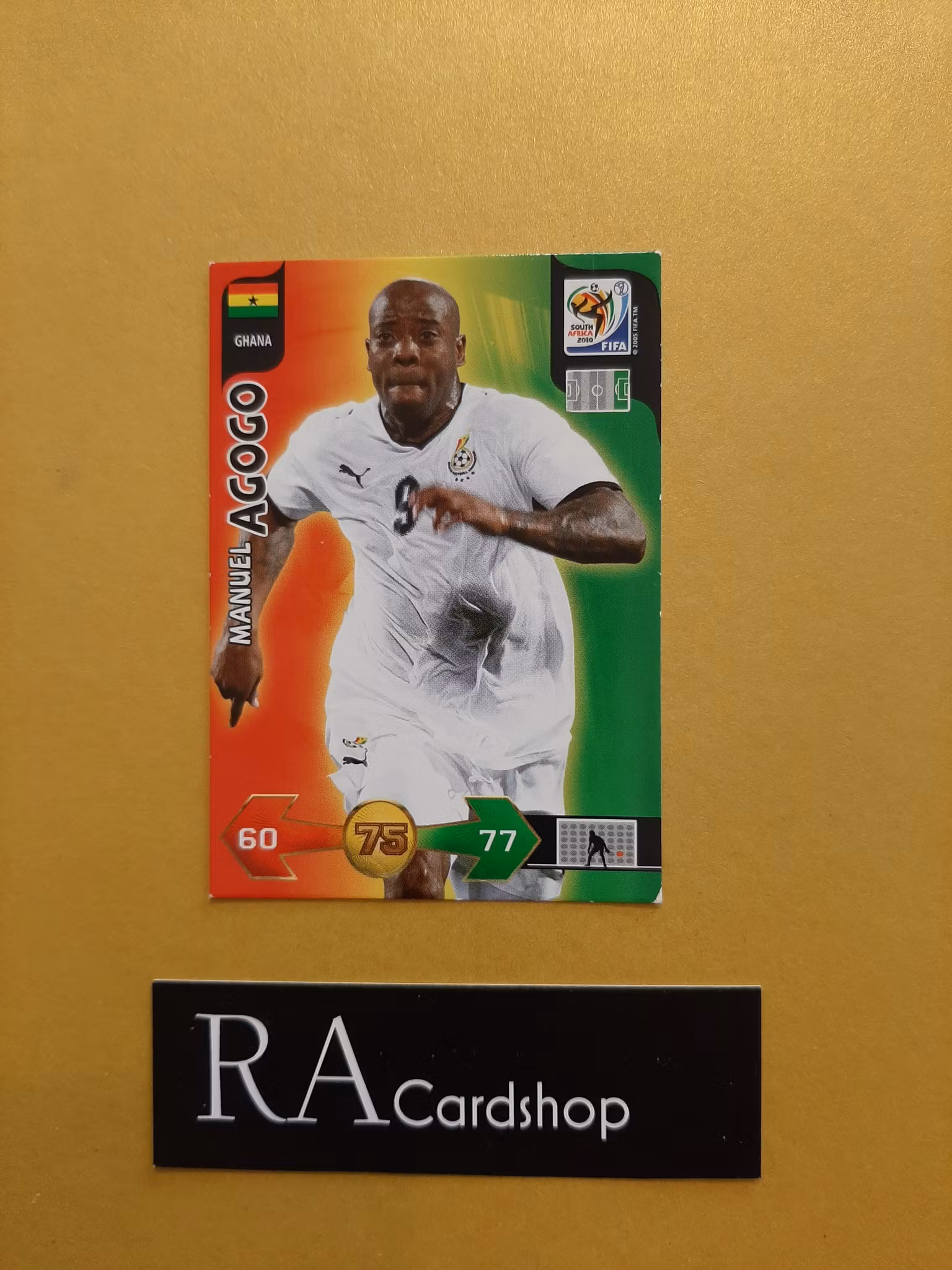 Manuel Agogo 2010 FIFA World Cup South Africa Adrenalyn XL