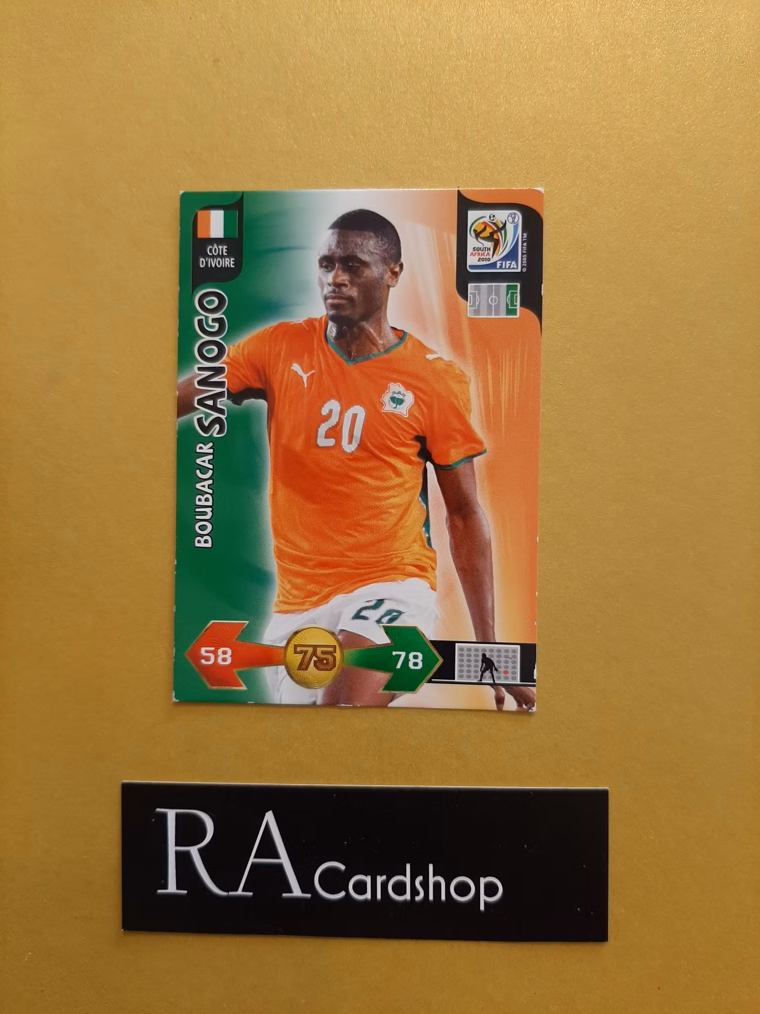 Boubacar Sanogo 2010 FIFA World Cup South Africa Adrenalyn XL