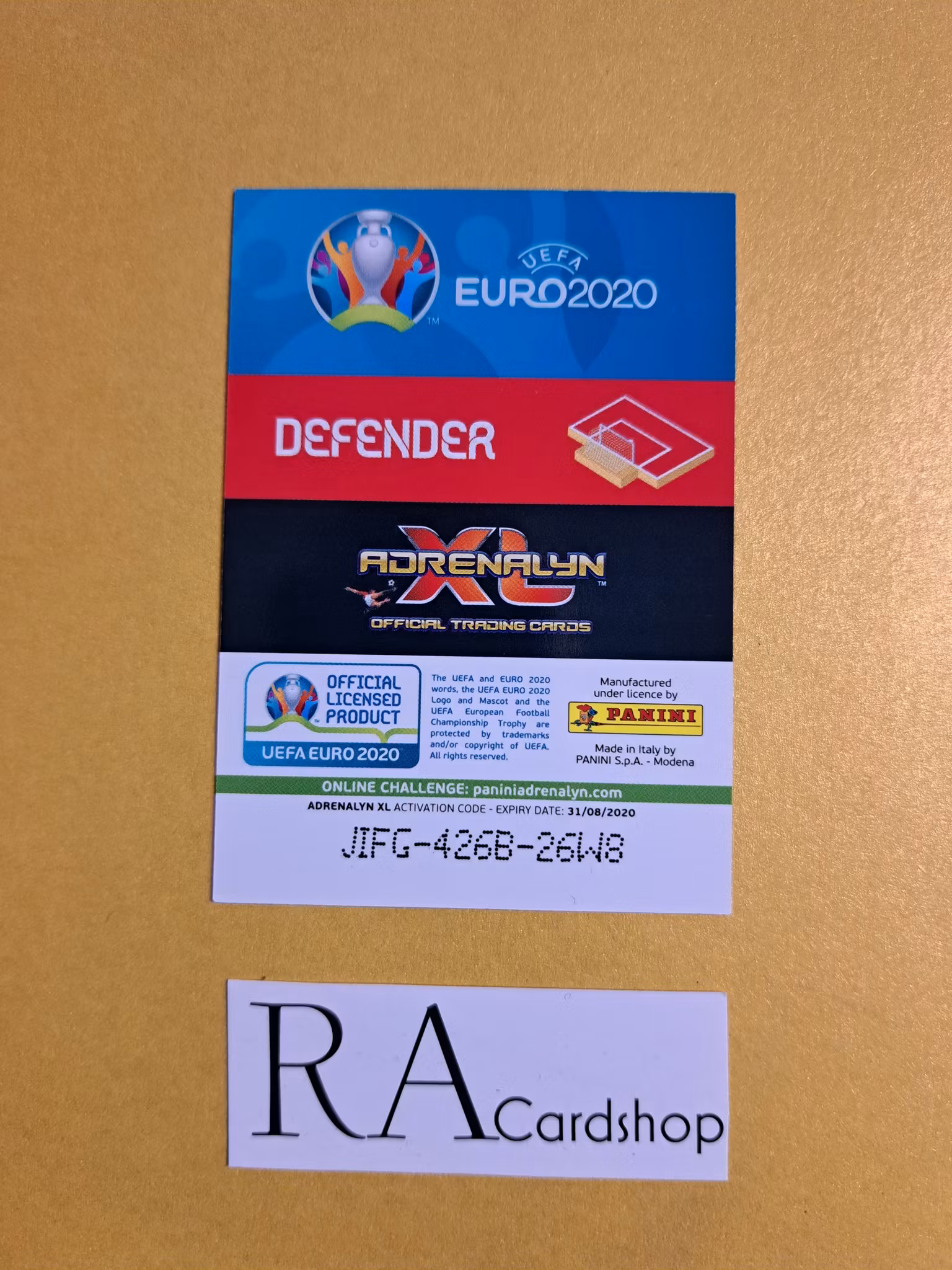 Vladimir Coufal #90 2020 Adrenalyn XL Road to UEFA EURO