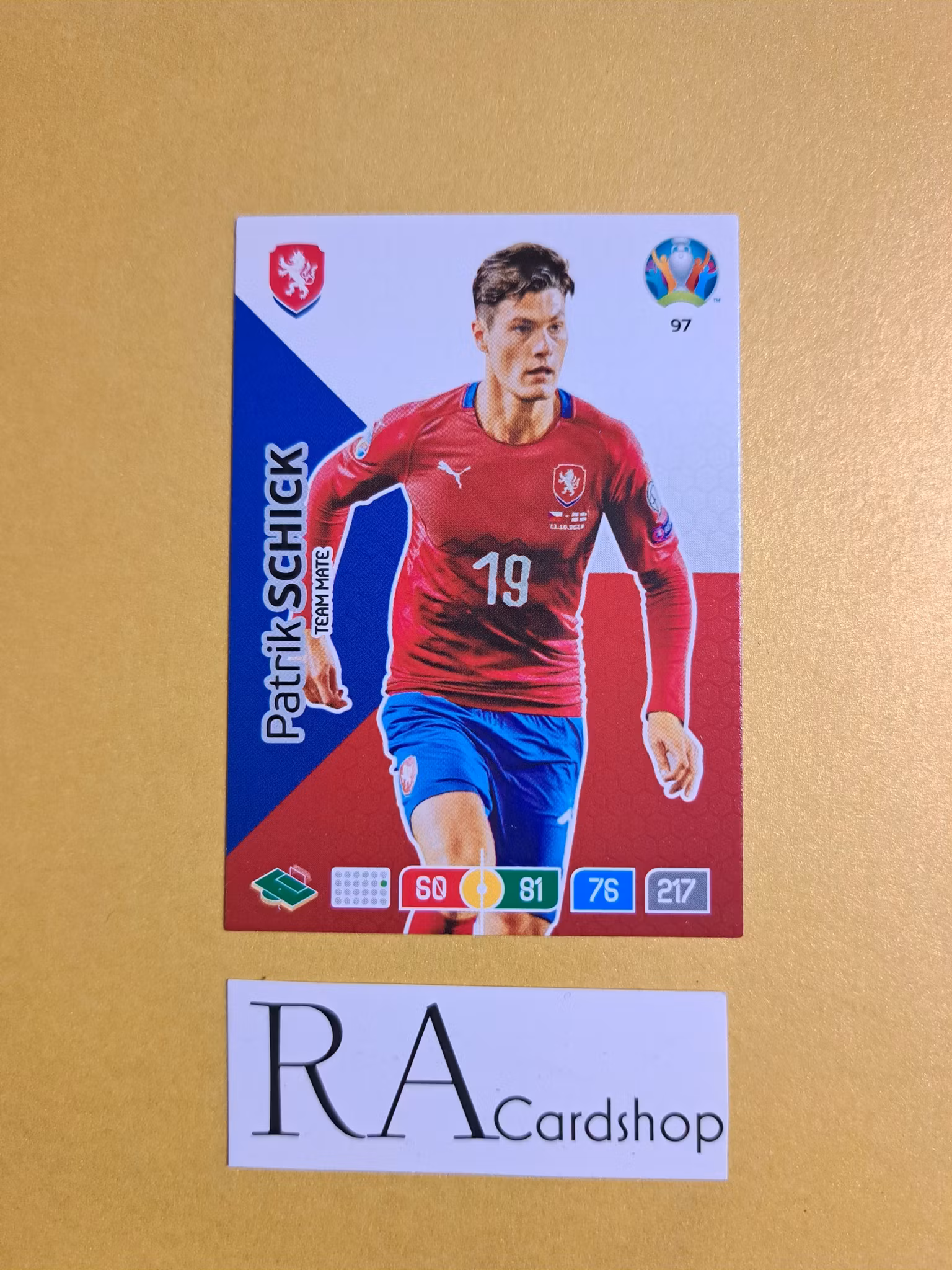 Patrik Shick #97 2020 Adrenalyn XL Road to UEFA EURO