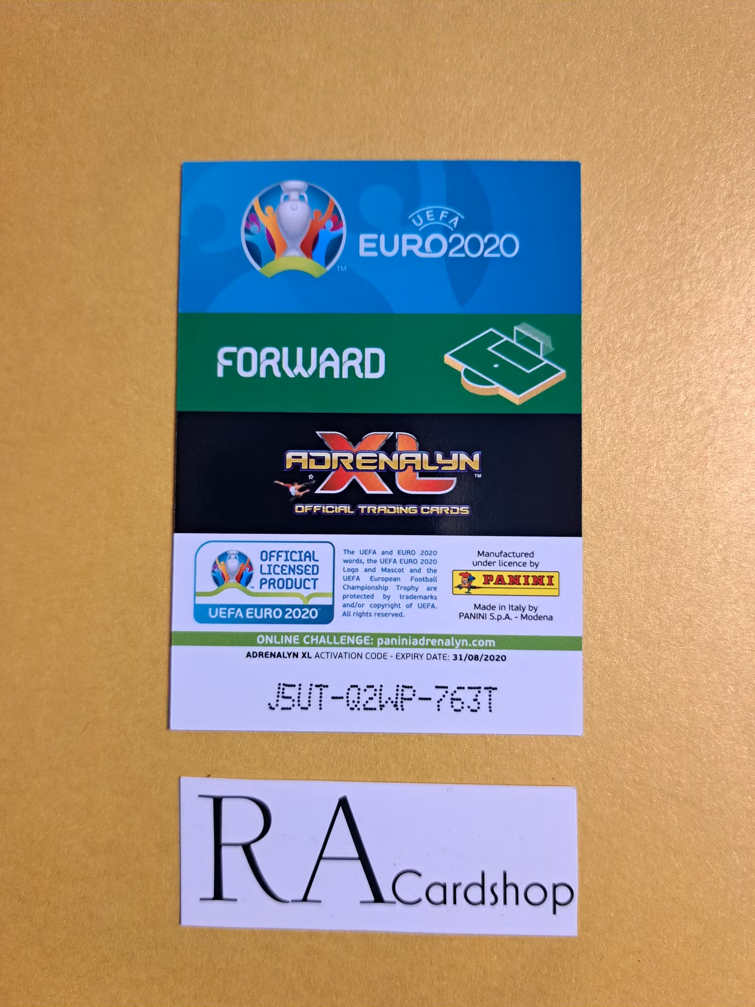 Patrik Shick #97 2020 Adrenalyn XL Road to UEFA EURO