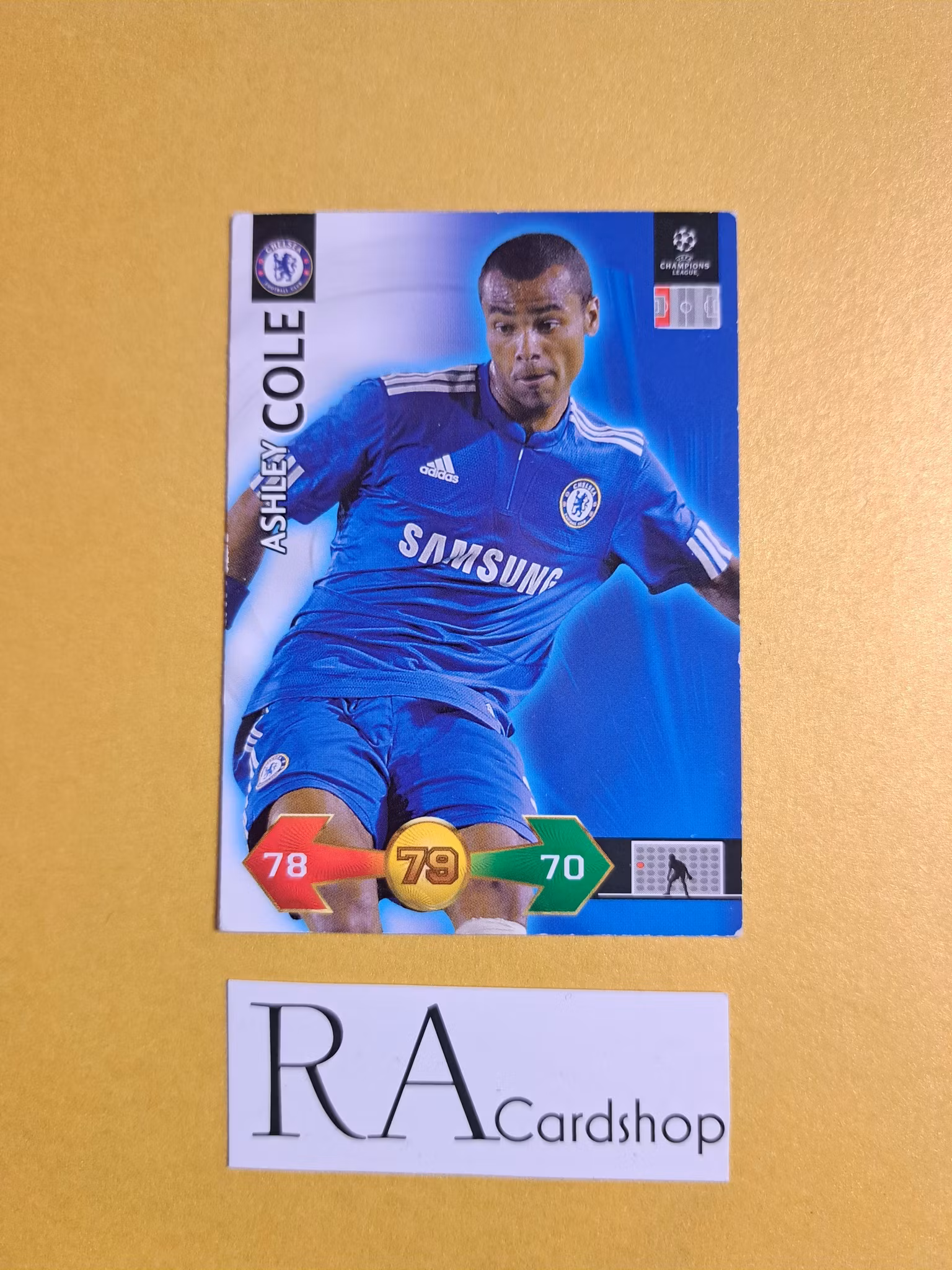 Ashley Cole 2009/10 Panini Champions League Super Strikes