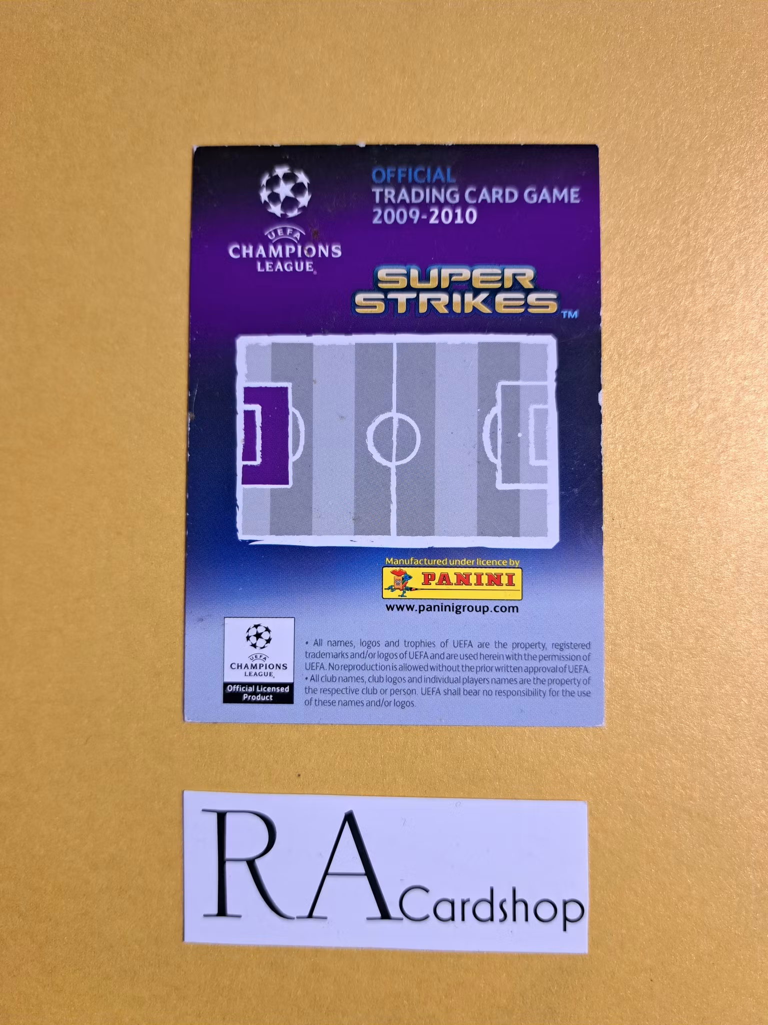 Rustu 2009/10 Panini Champions League Super Strikes
