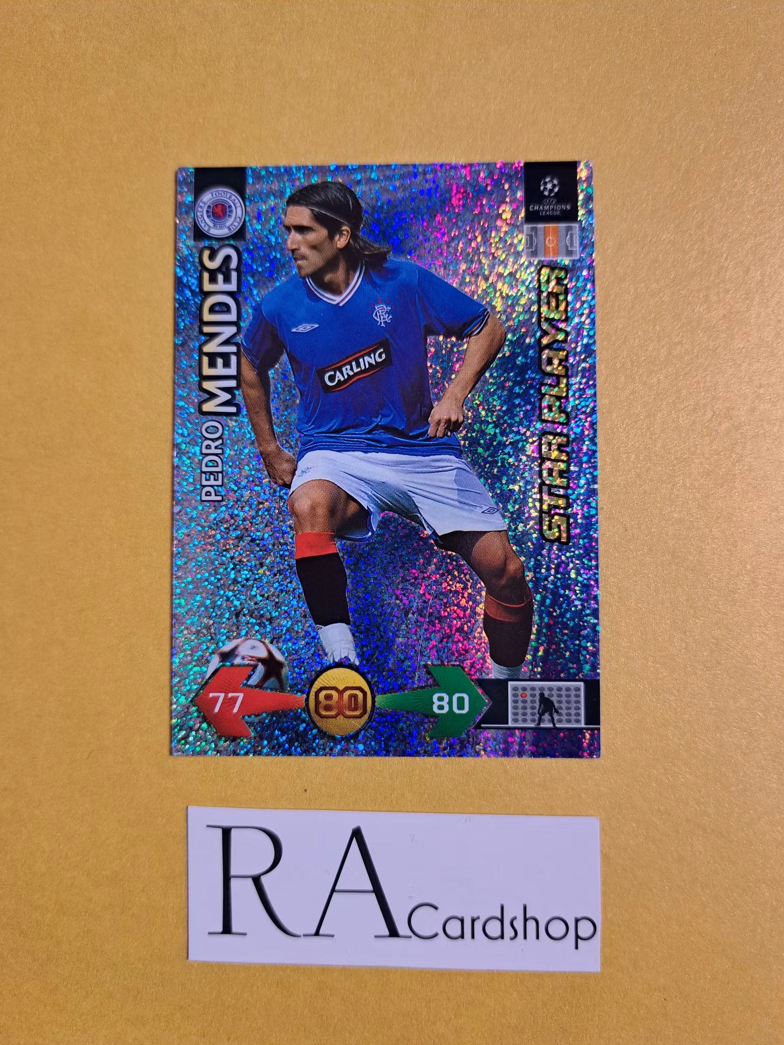 Pedro Mendes 2009/10 Panini Champions League Super Strikes