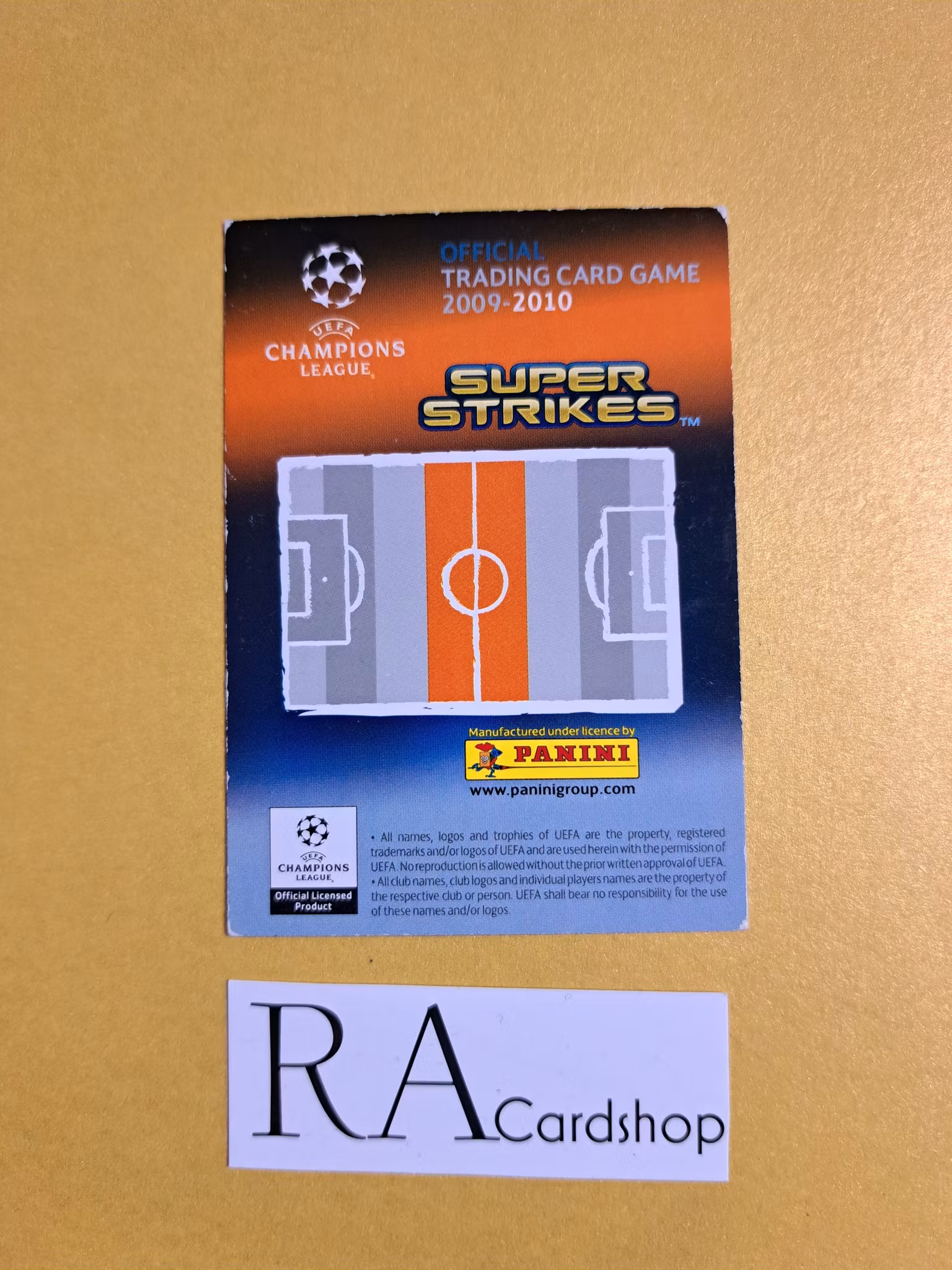 Pedro Mendes 2009/10 Panini Champions League Super Strikes