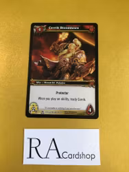 Cerrik Blooddawn 159/264 Servants of the Betrayer World of Warcraft TCG