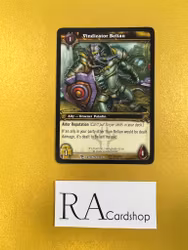 Vindicator Belian 220/319 March of the Legion World of Warcraft TCG