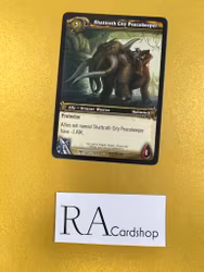 Shattrath City Peacekeeper 252/319 March of the Legion World of Warcraft TCG