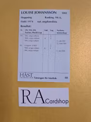 Louise Johansson & Uronogo De Gardere #88 Elithäst Bilder