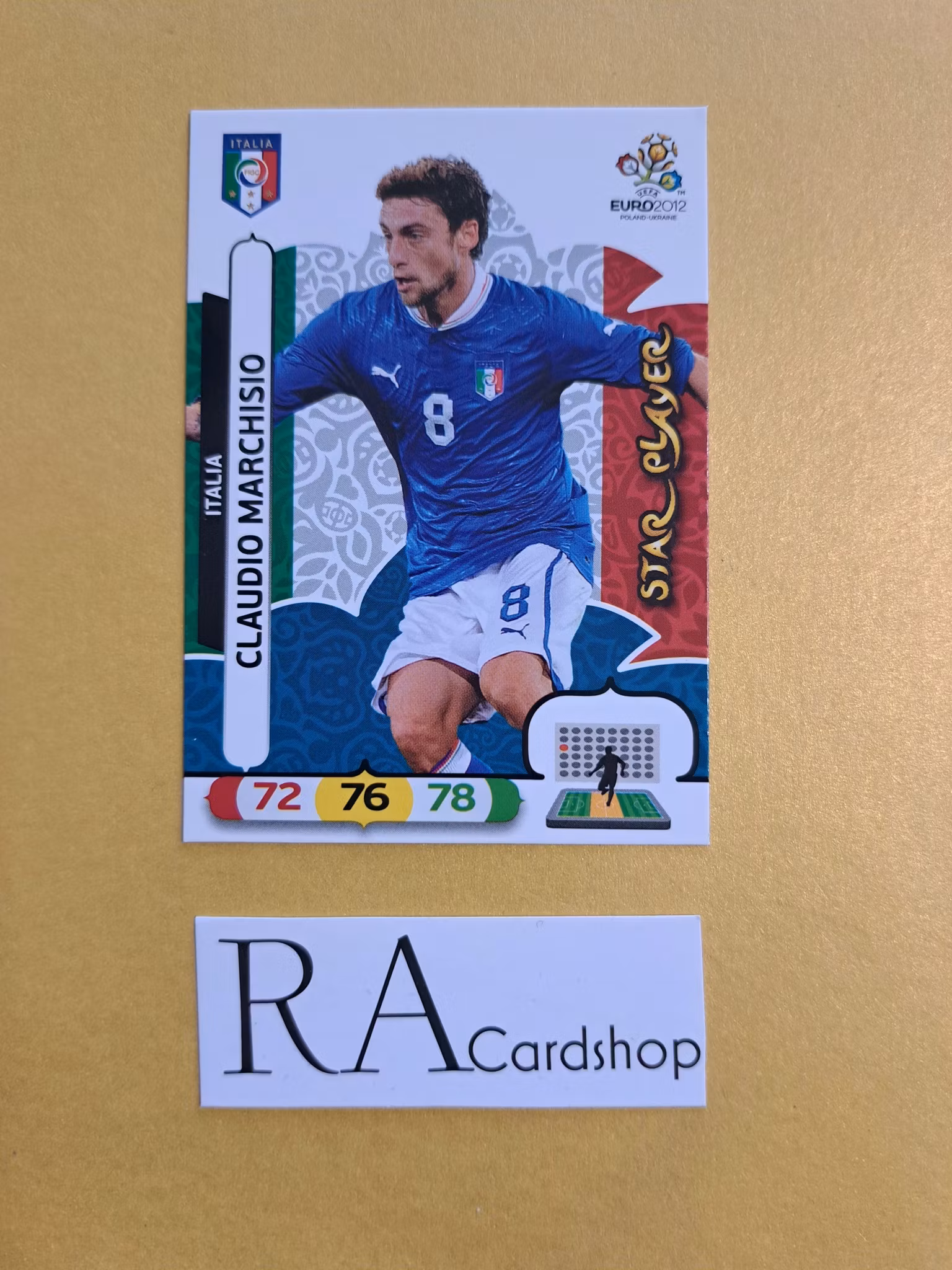 Claudio Marchisio Adrenalyn XL UEFA Euro Poland-Ukraine (1)