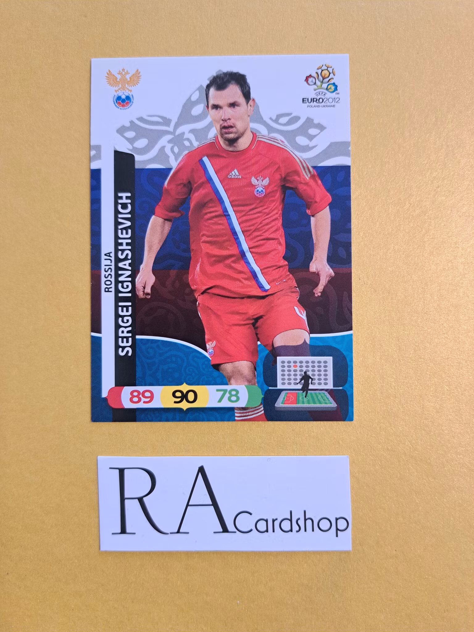 Sergei Ignashevich Adrenalyn XL UEFA Euro Poland-Ukraine