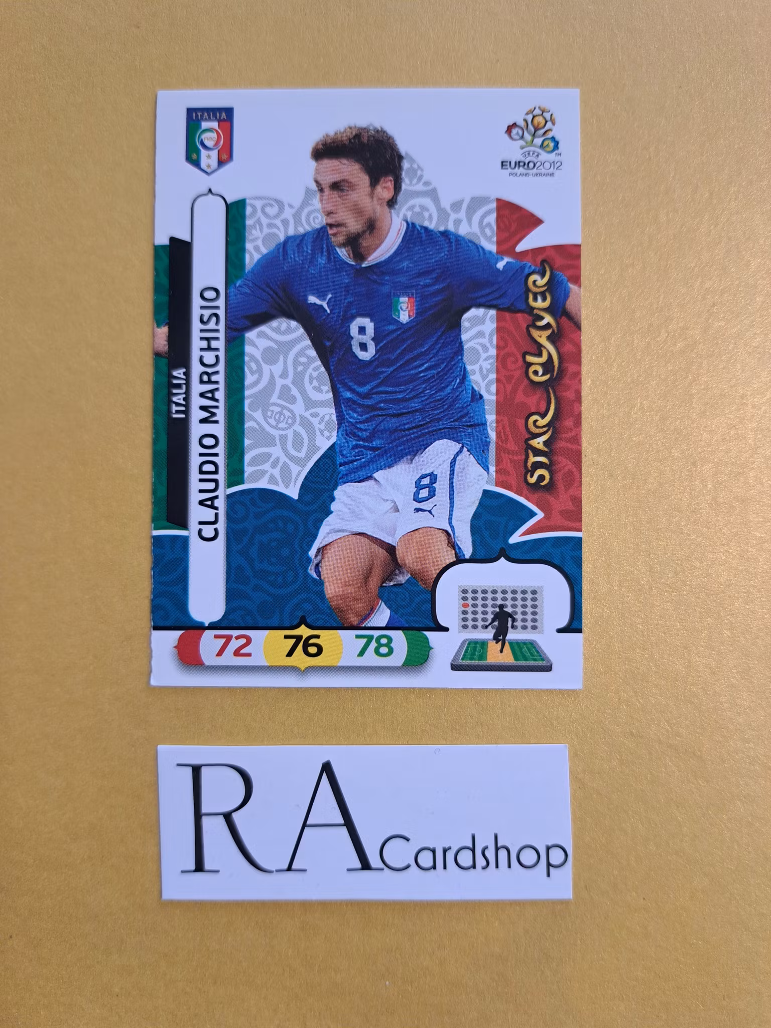 Claudio Marchisio Adrenalyn XL UEFA Euro Poland-Ukraine (2)