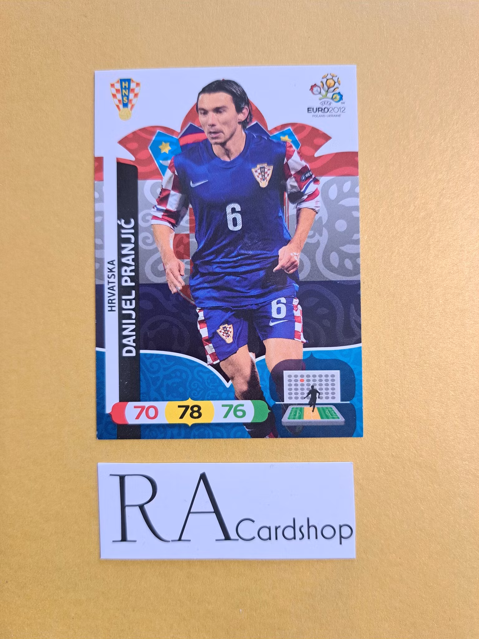 Danijel Pranjic Adrenalyn XL UEFA Euro Poland-Ukraine (2)