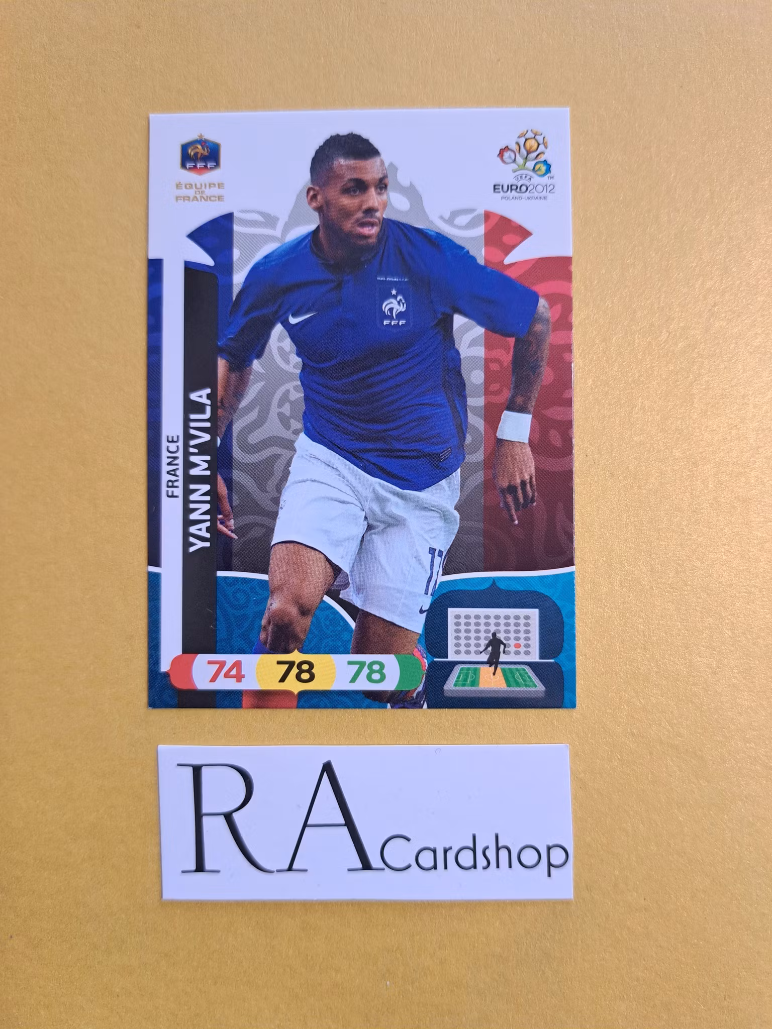 Yann M'Vila Adrenalyn XL UEFA Euro Poland-Ukraine