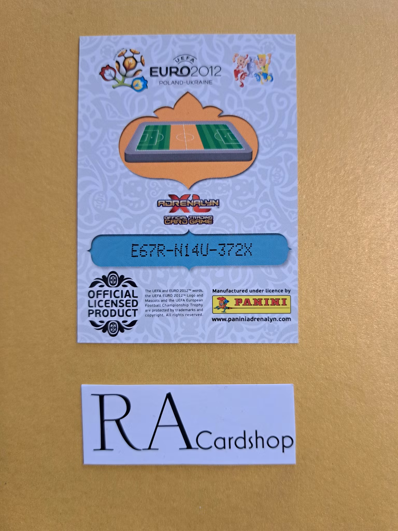 Yann M'Vila Adrenalyn XL UEFA Euro Poland-Ukraine