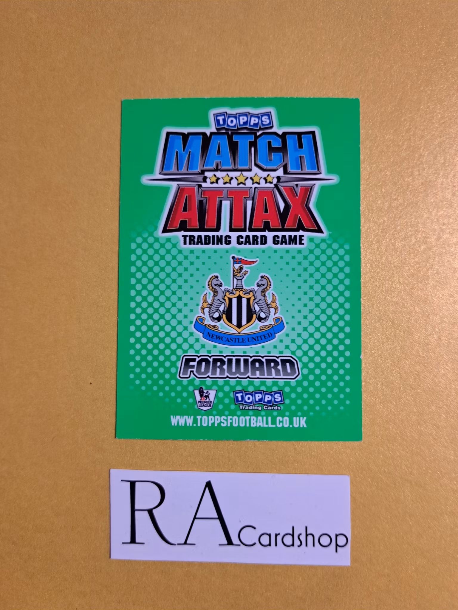 Andrew Carroll Man of the Match #419 2010-11 Match Attax