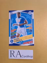 David Lopez NAP 8 Match Attax UEFA Champions Leauge