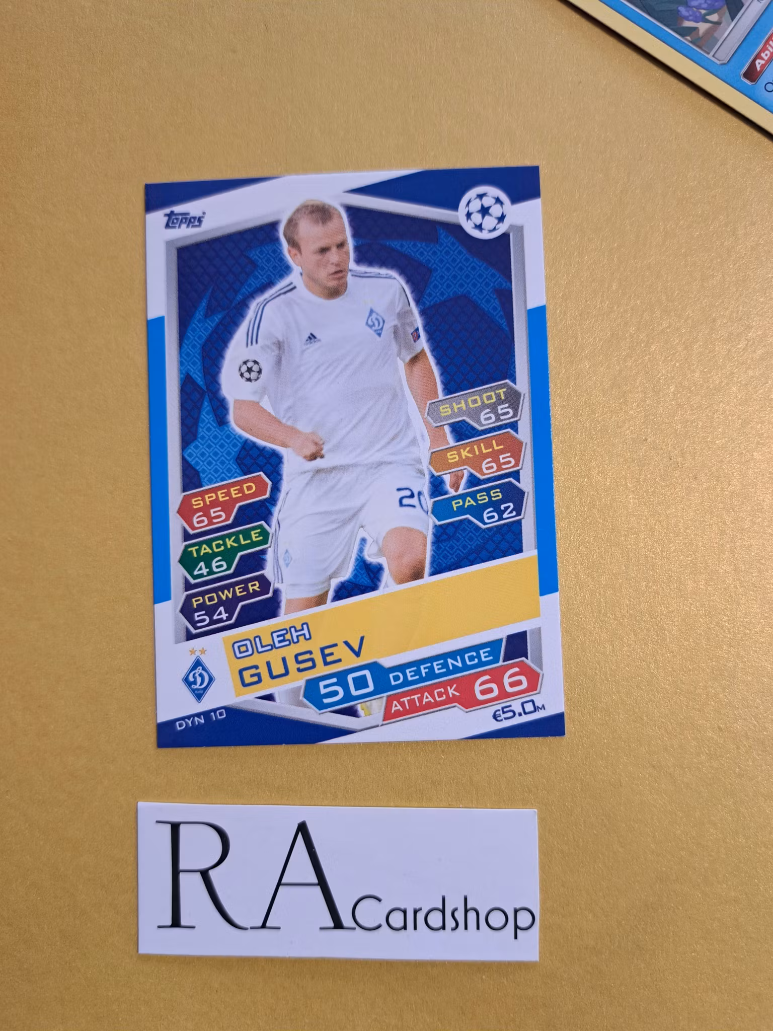 Oleh Gusev DYN 10 Match Attax UEFA Champions Leauge